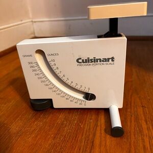 Cuisinart White Precision Scale. Vintage.